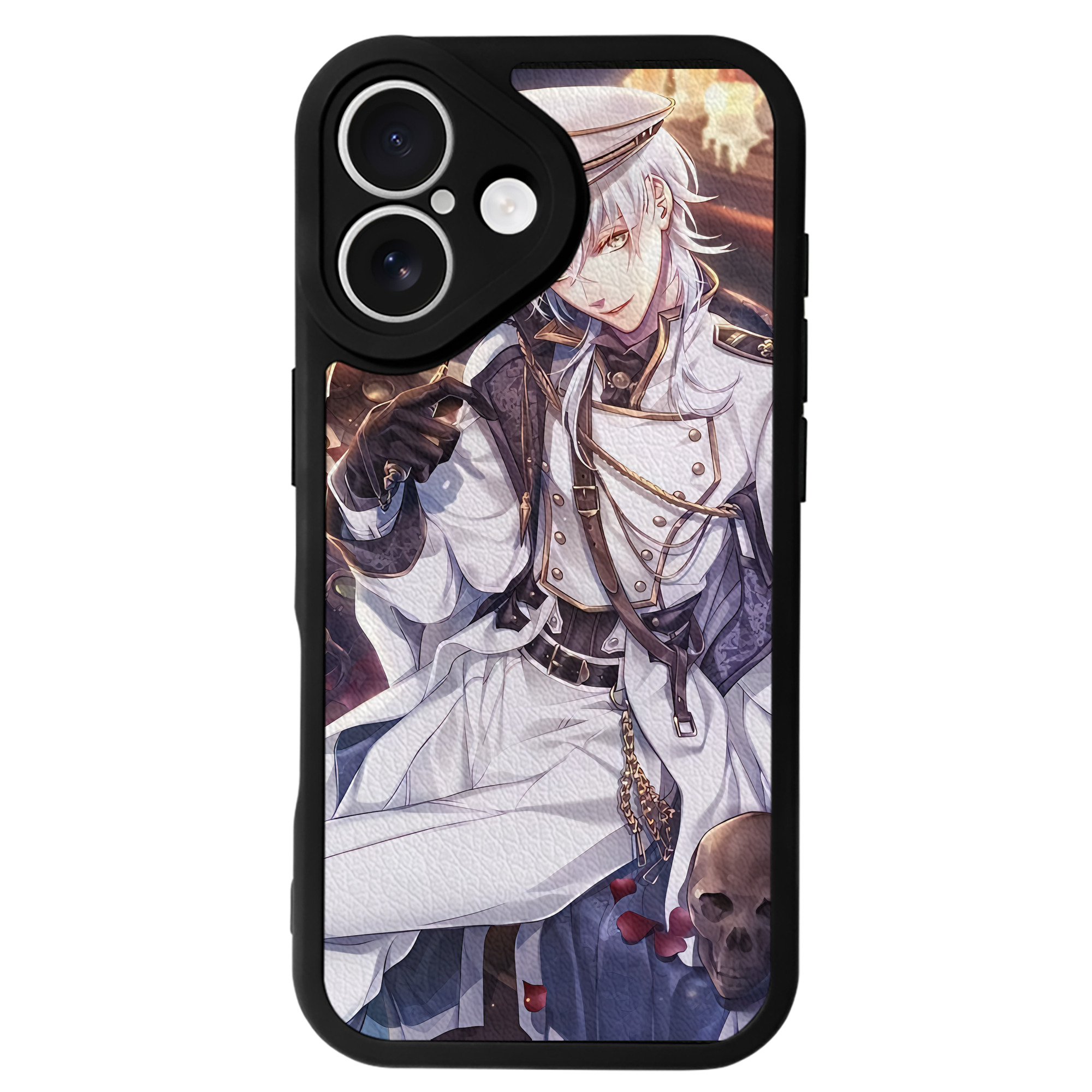 （画像用） 刀剣乱舞 Touken Ranbu 【iPhone 16シリーズ対応】シリコンスマホケース（レザー調） 材質：シリコン